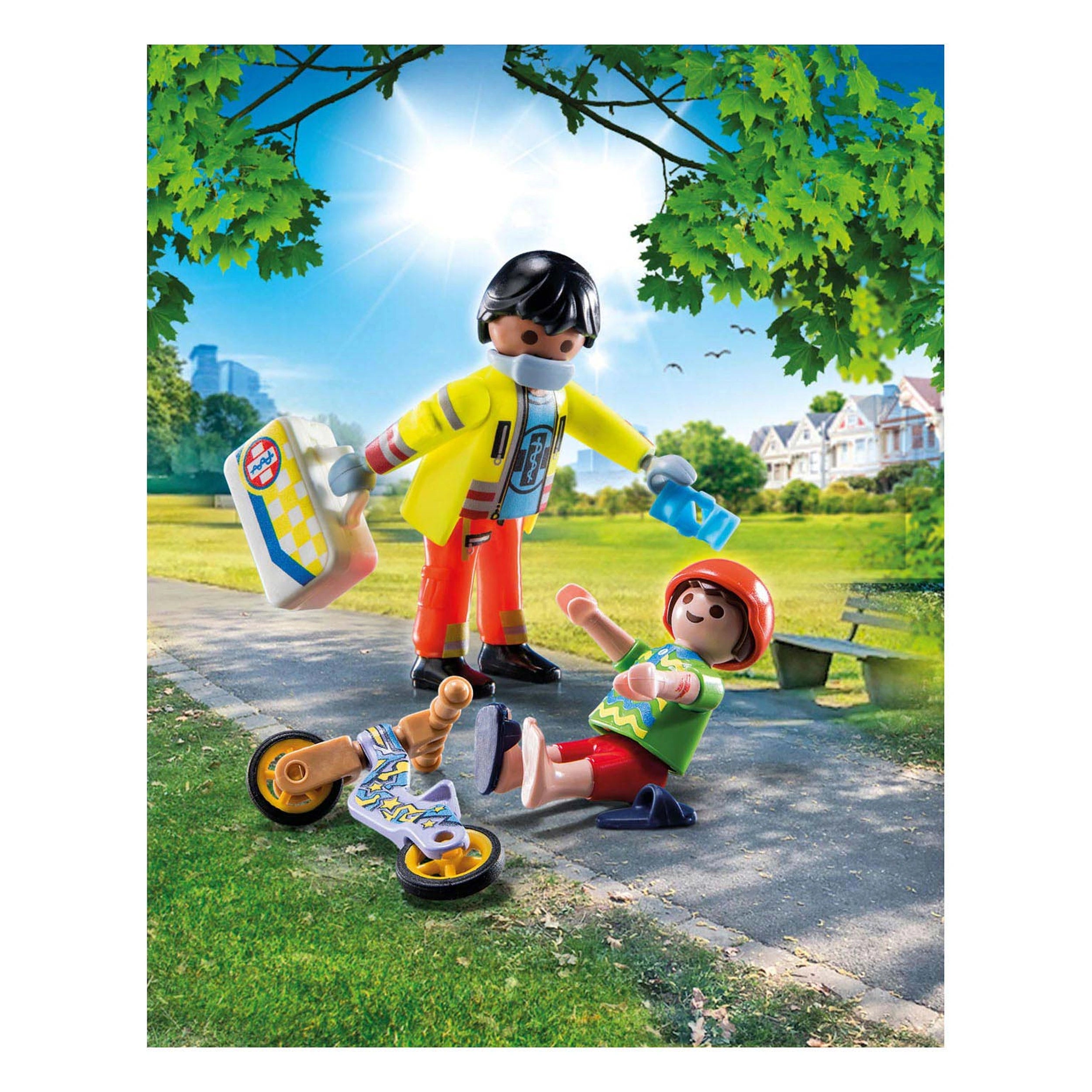 Playmobil City Life Infirmière avec Patient - 71245