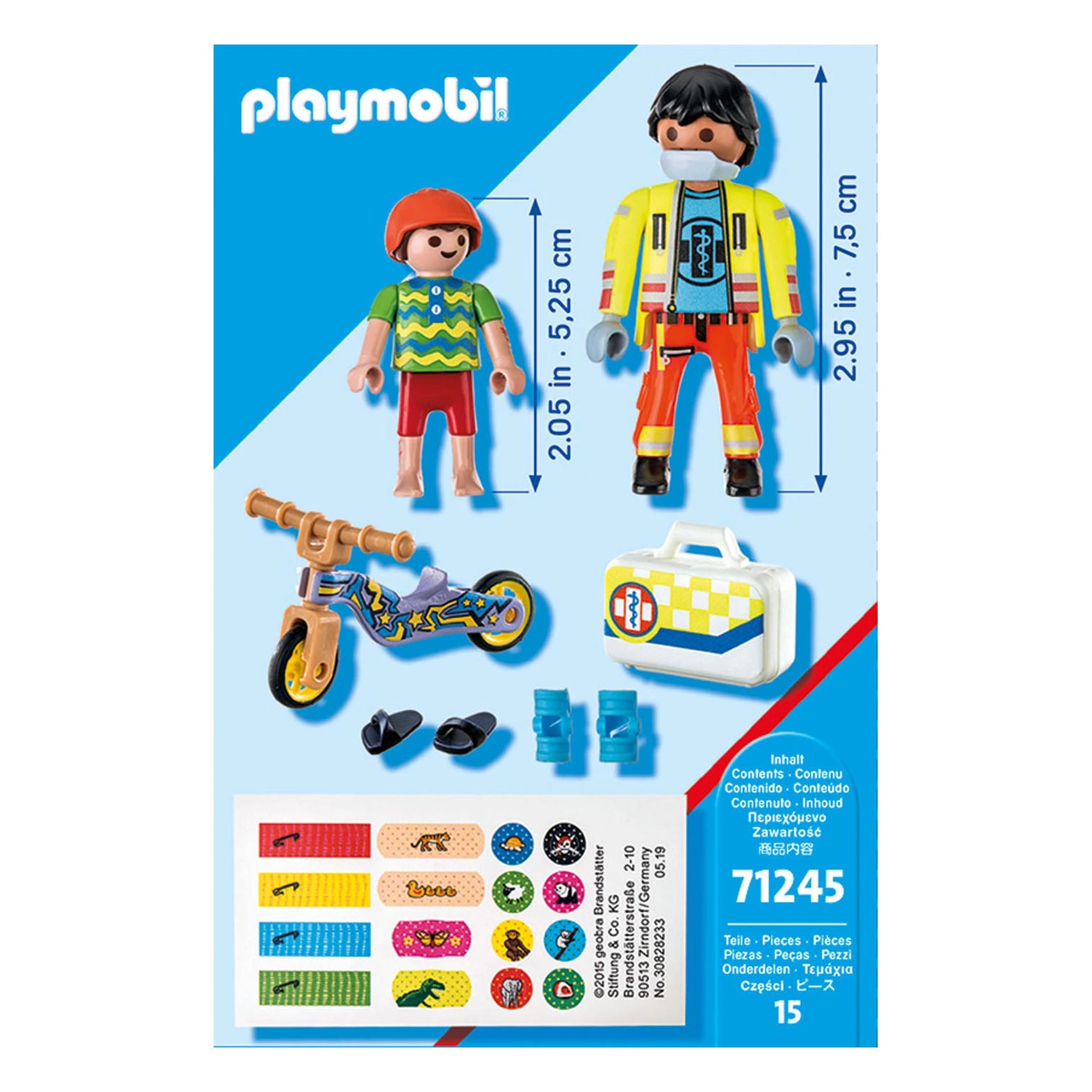Playmobil City Life Infirmière avec Patient - 71245