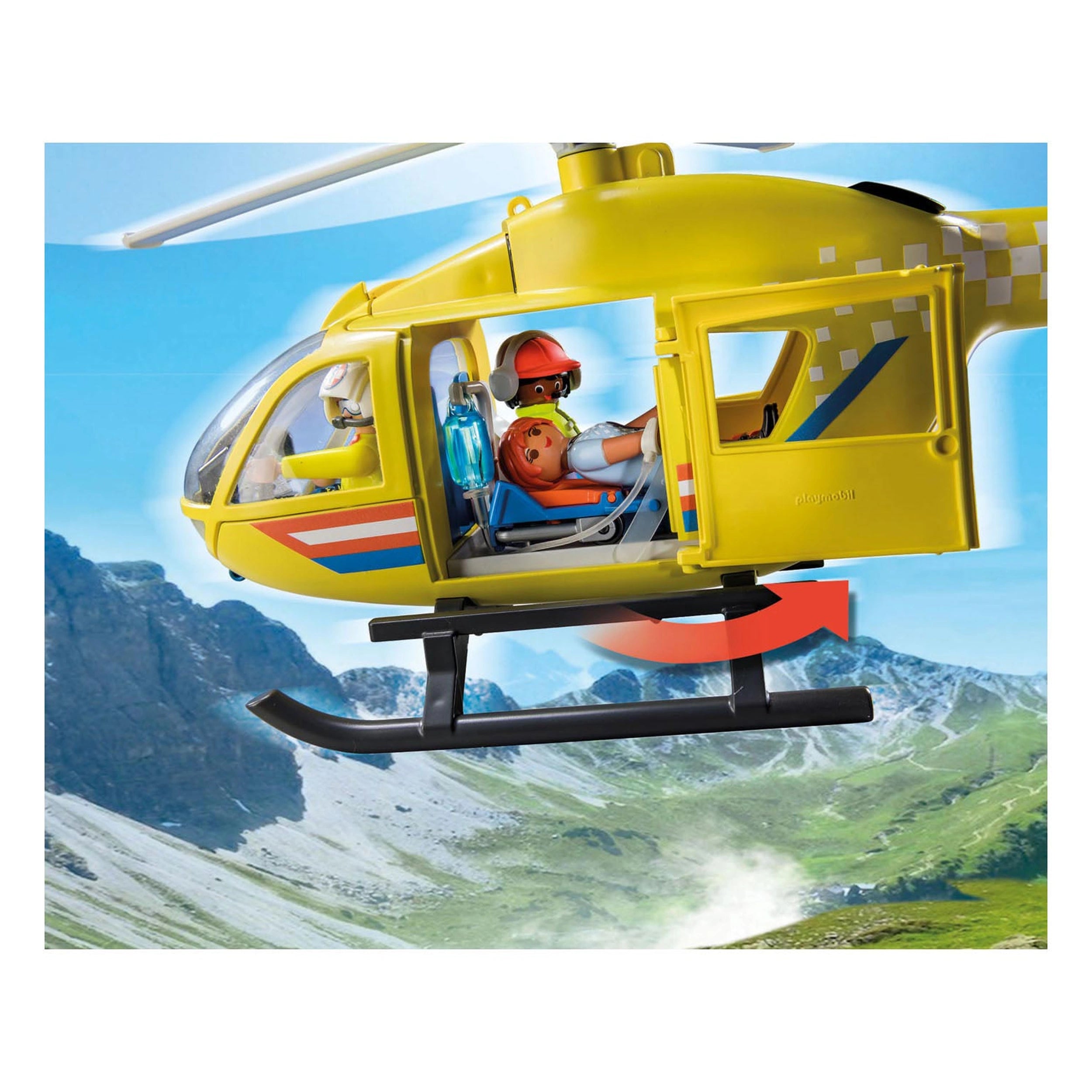Playmobil City Life Rescue Helicopter - 71203