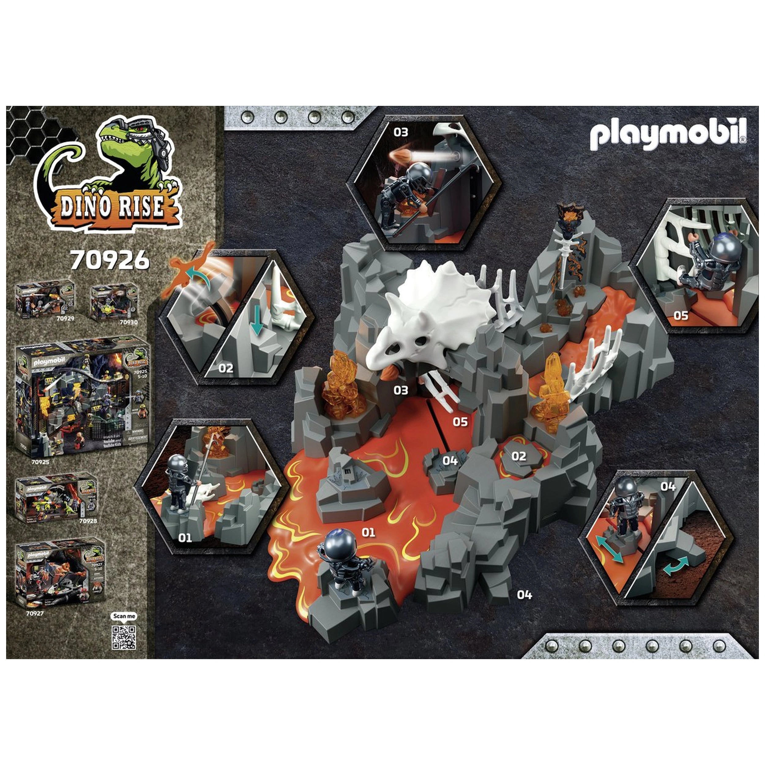 Playmobil Dino Rise Guardian Of The Lava Spring - 70926