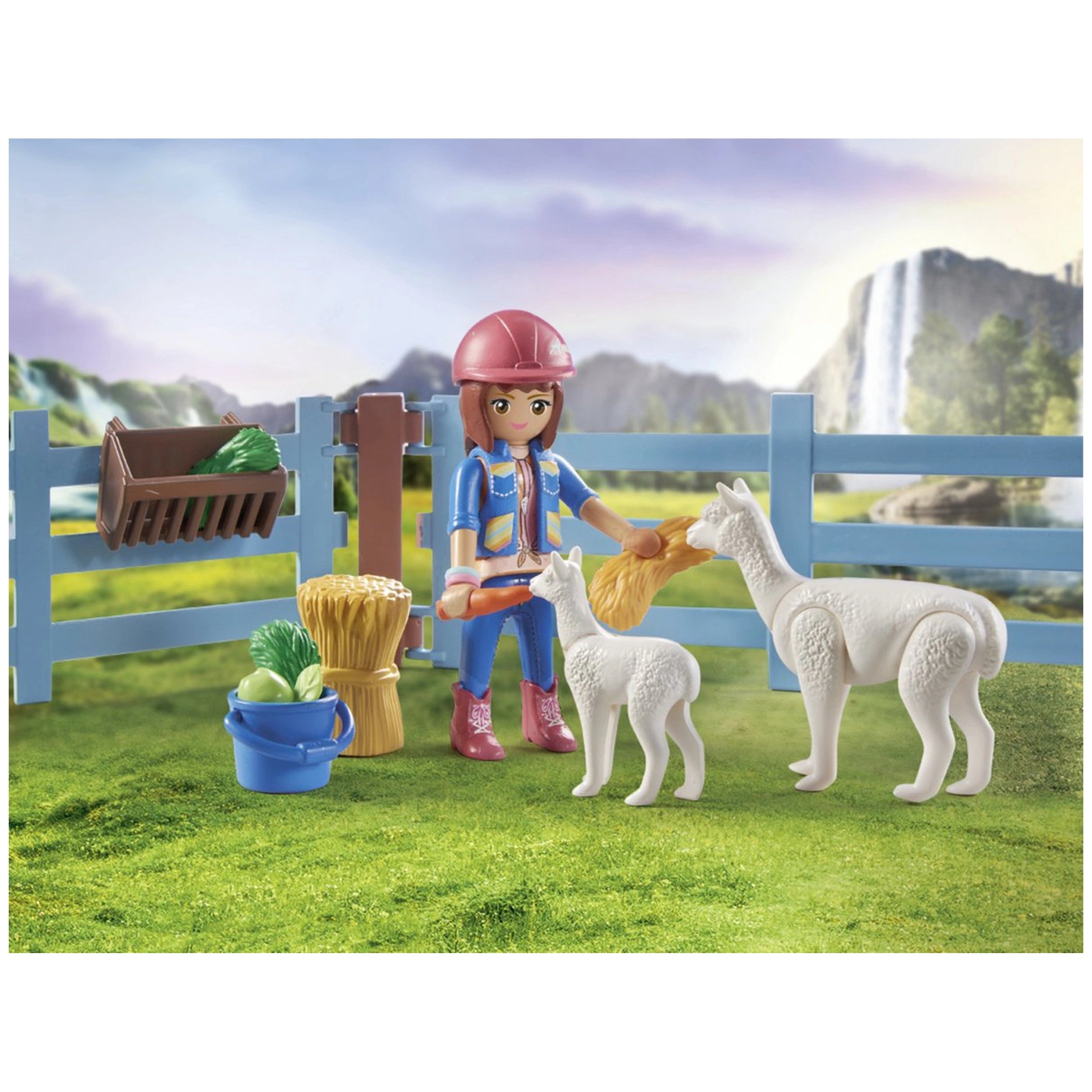 Playmobil Chevaux de la Cascade Amelia et Whisper Ensemble de Jeu - 71353