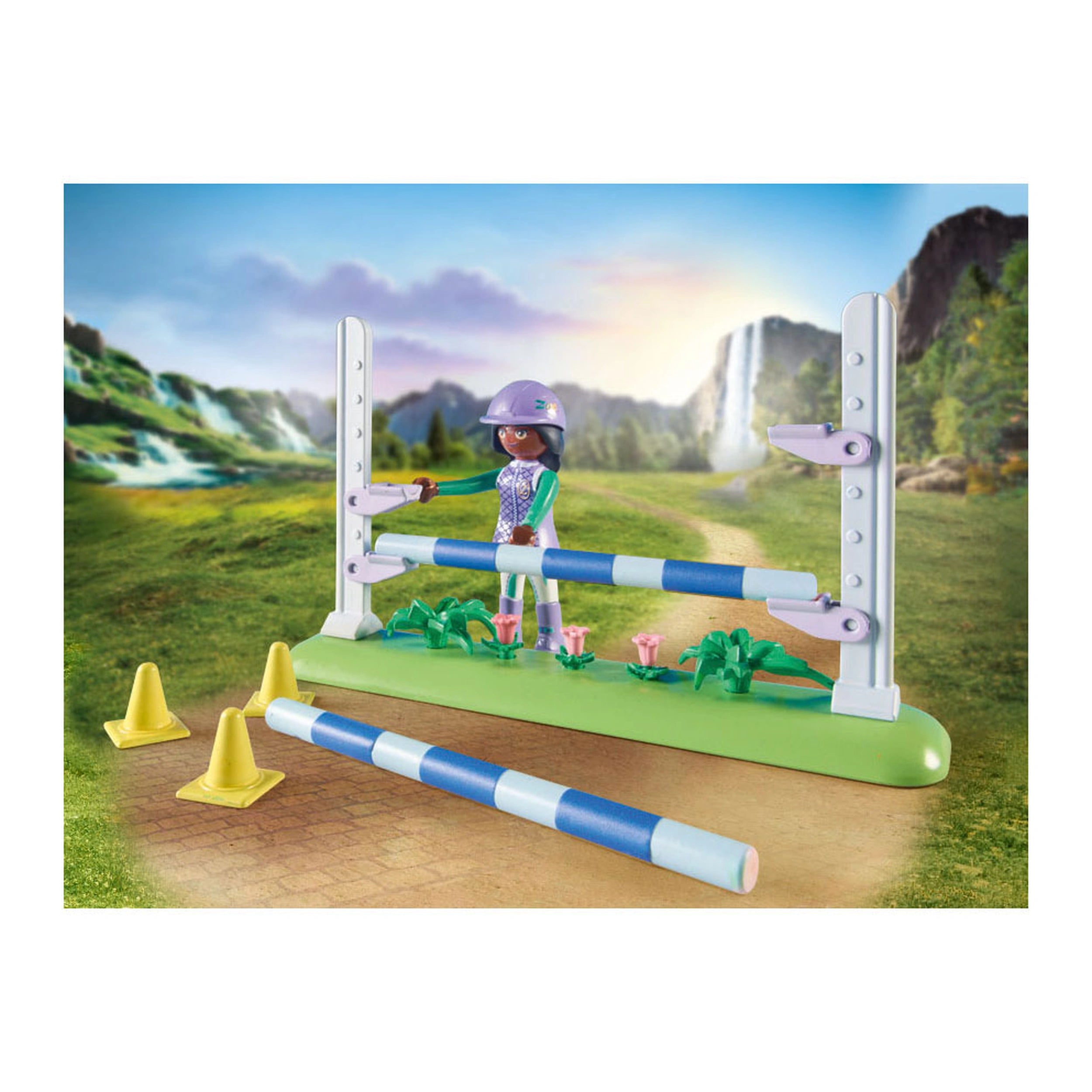 Playmobil Horses Of Waterfall Zoe And Blaze Playset - 71355
