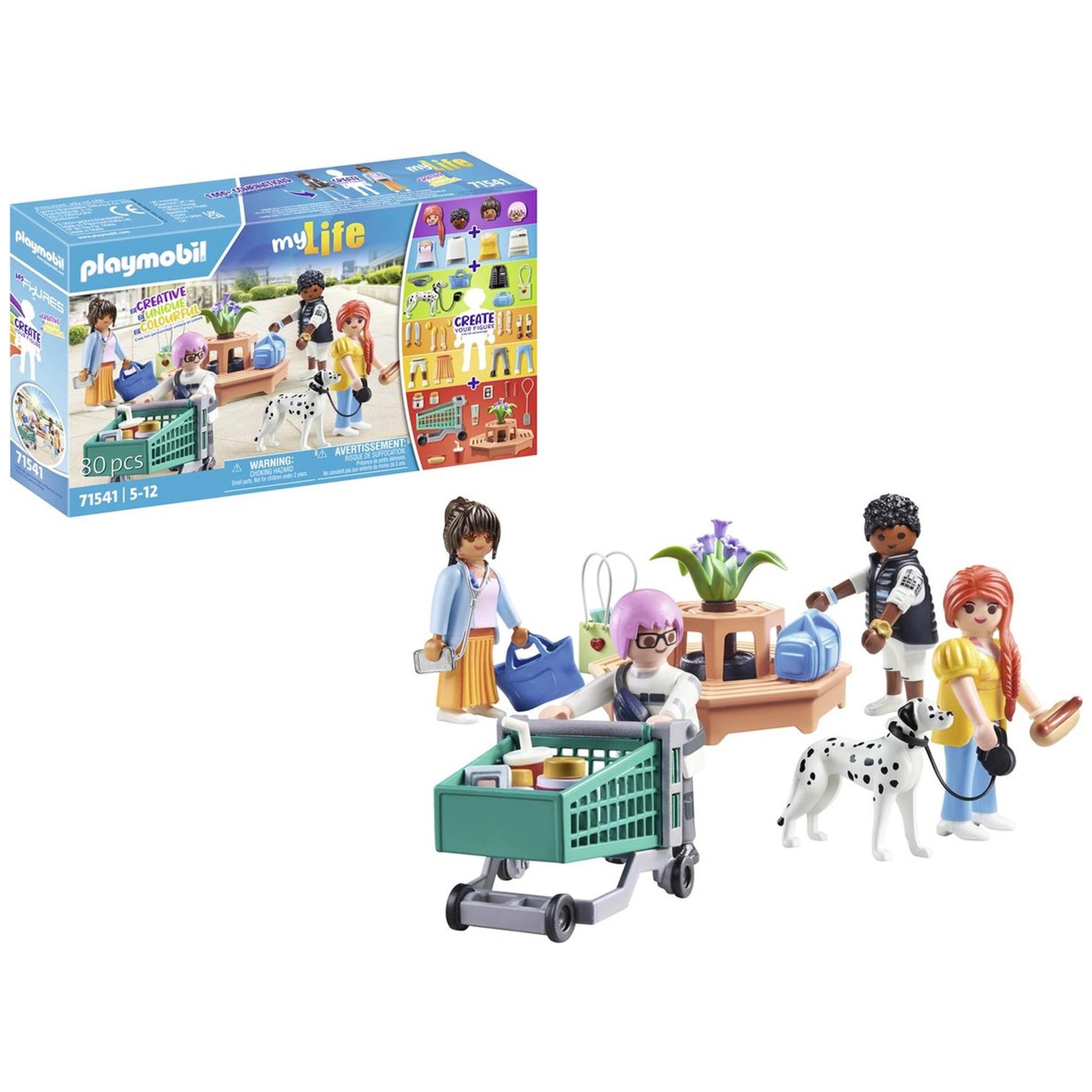 Playmobil My Life My Figures: Shopping - 71541