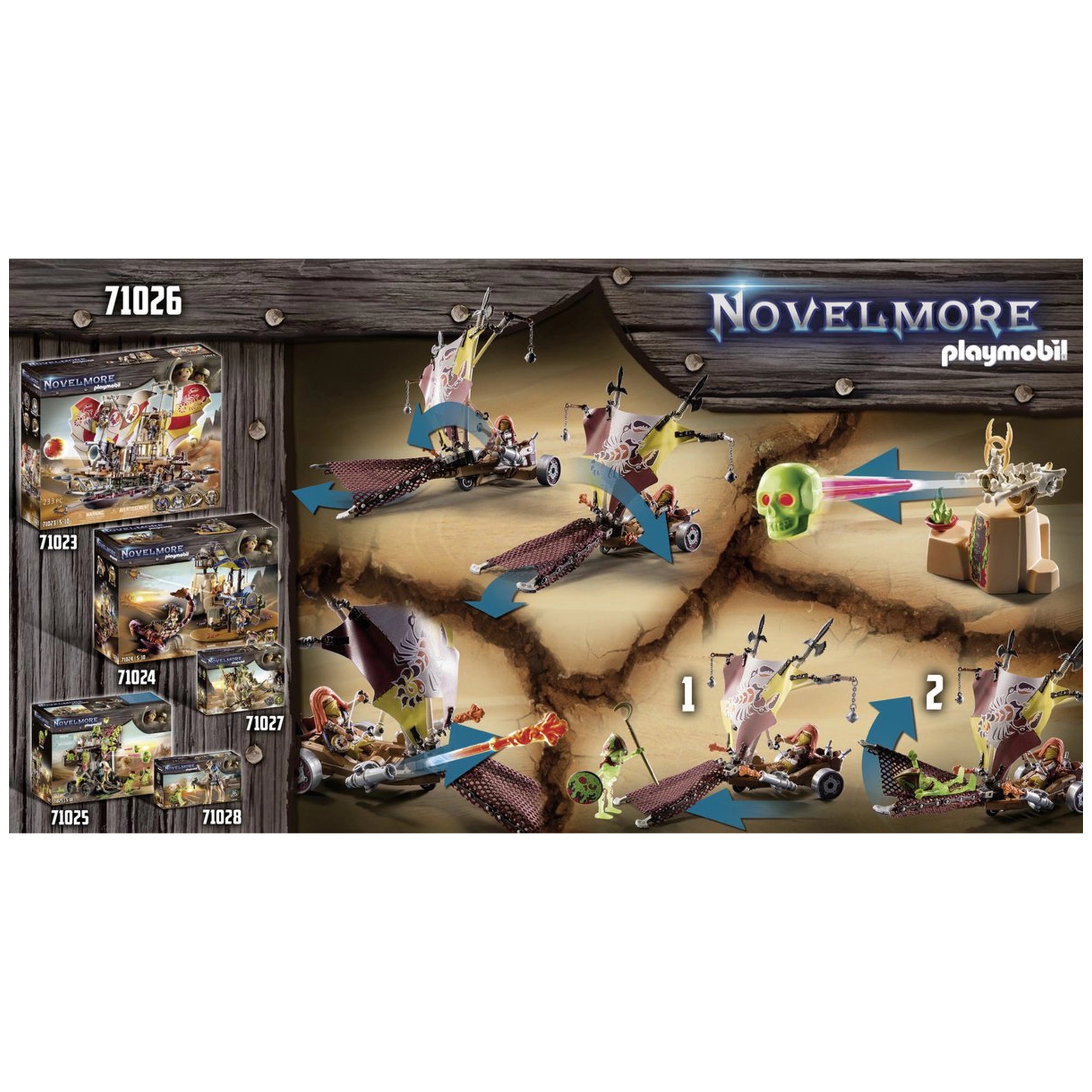Playmobil - Novelmore Sal'Ahari Sands - Battle On Sandle 71026