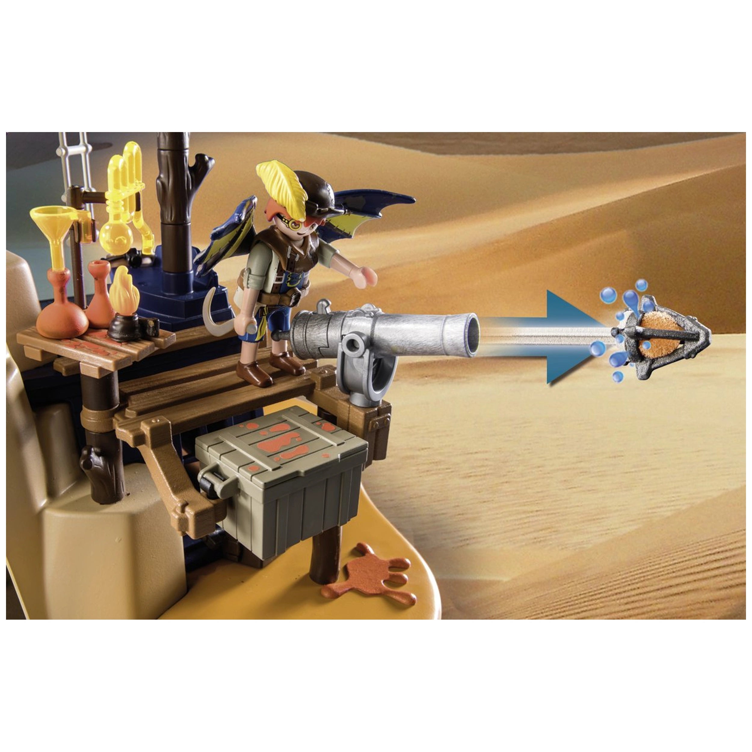 Playmobil Novelmore Sal'Ahari Sands - Secret Base With Giant Scorpio - 71024