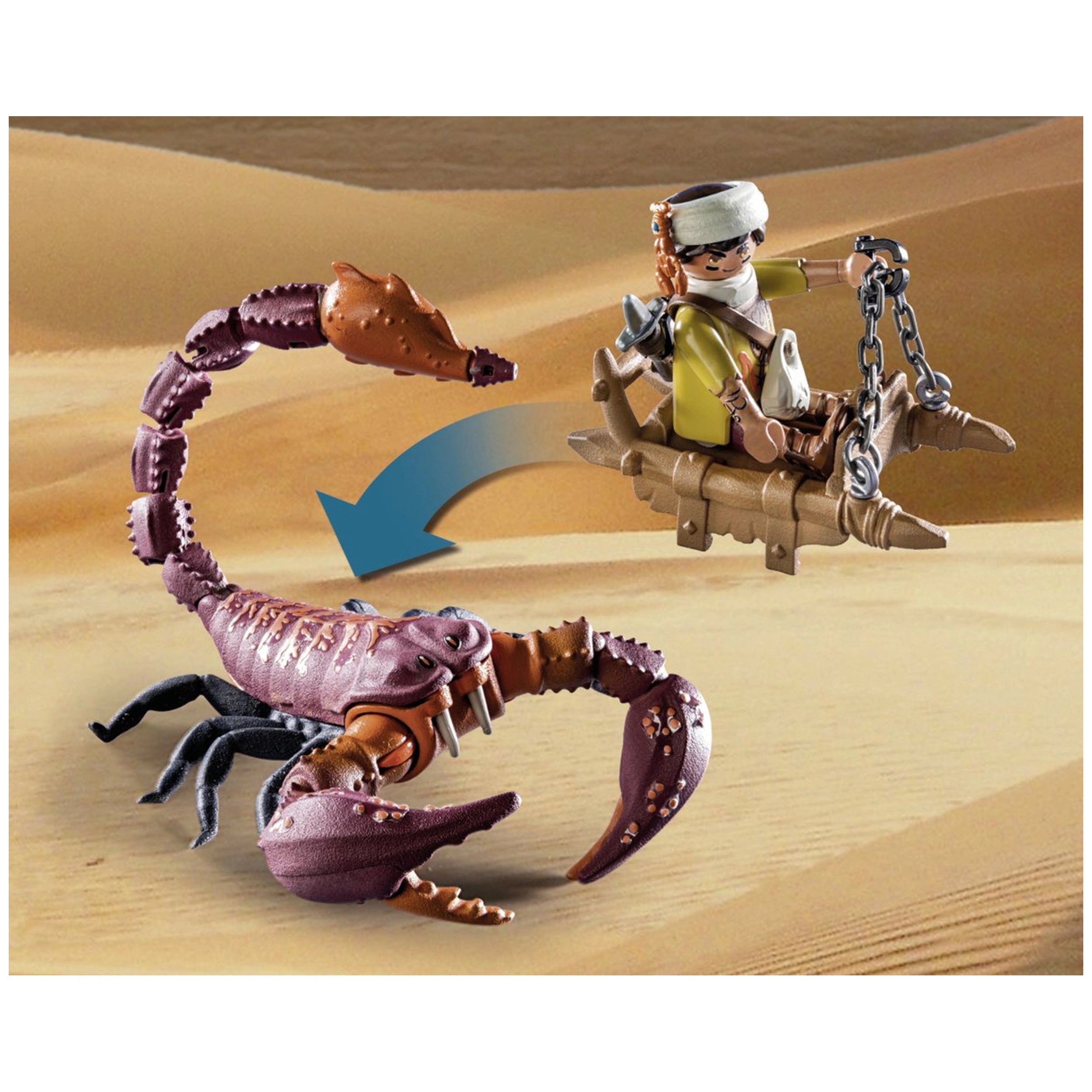 Playmobil Novelmore Sal'Ahari Sands - Secret Base With Giant Scorpio - 71024