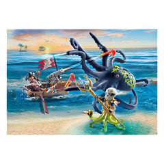 Playmobil Pirates Battle Against The Giant Octopus - 71419
