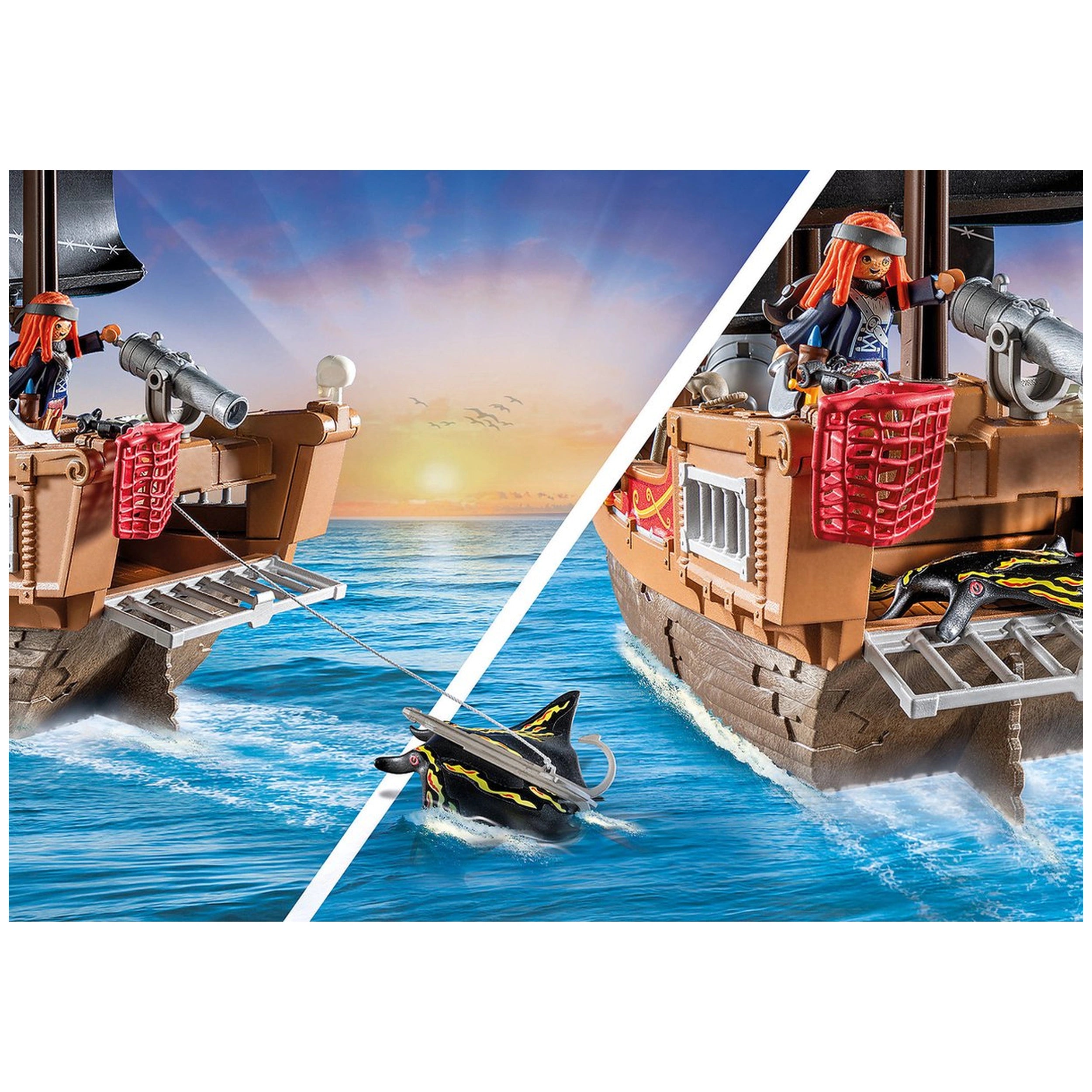 Playmobil Pirates Large Pirate Ship - 71530