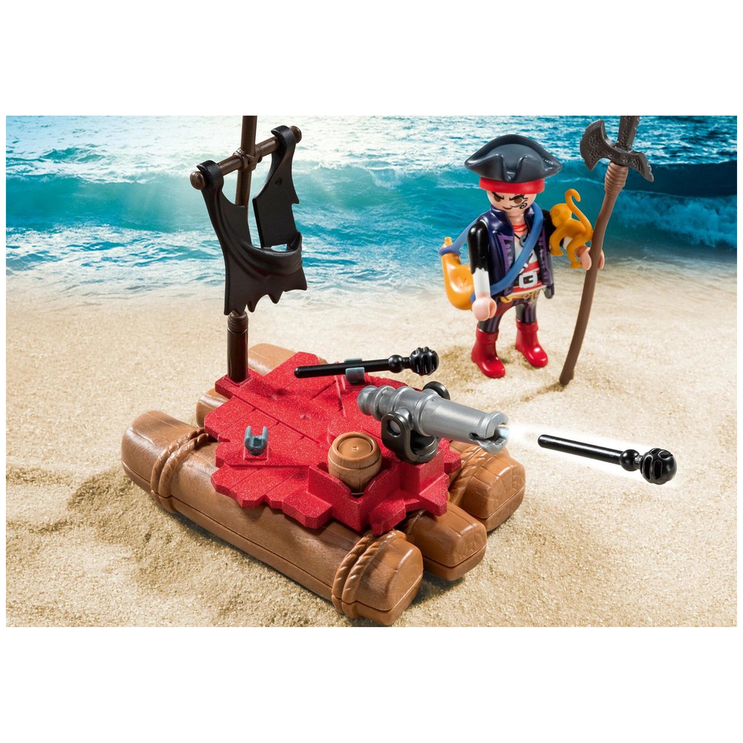 Playmobil Pirates Sac de transport pour radeau - 5655