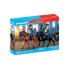 Playmobil - Escadron de Police - Jeux de Construction