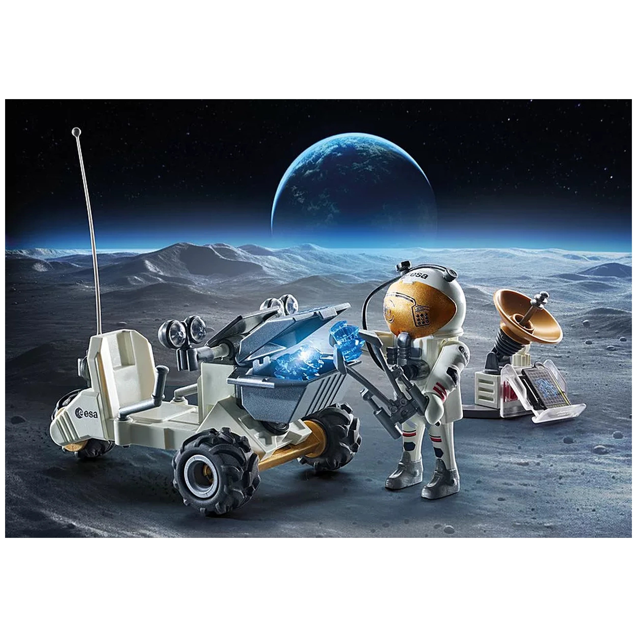 Playmobil - Pack de démarrage Mission spatiale - Jeux de construction