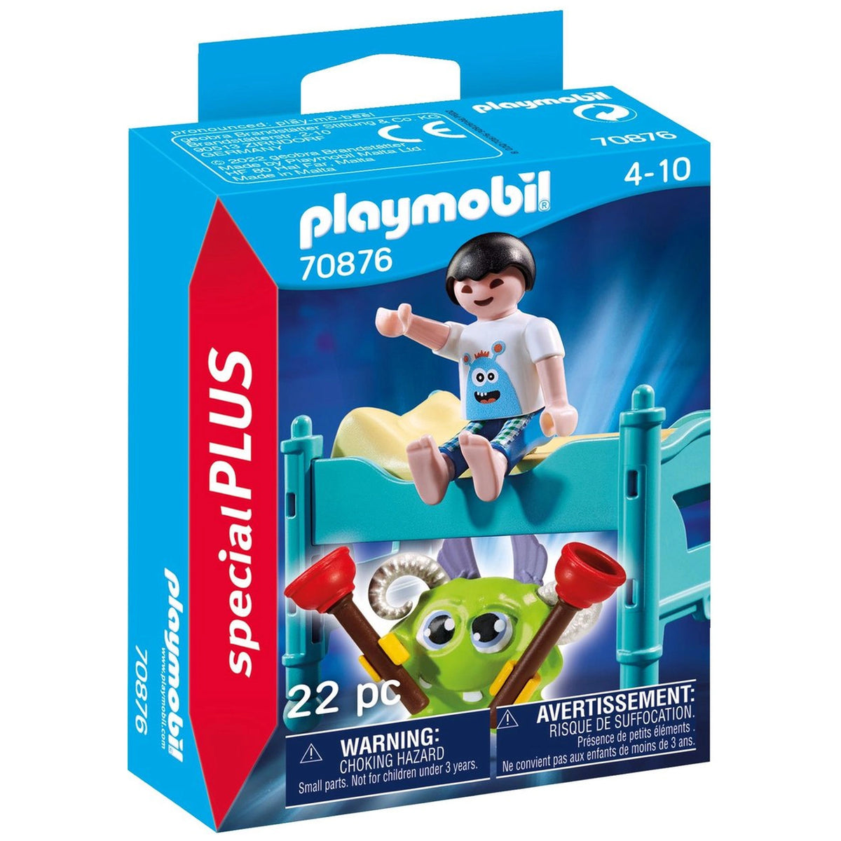 Playmobil Special Plus Enfant avec Monstre - 70876