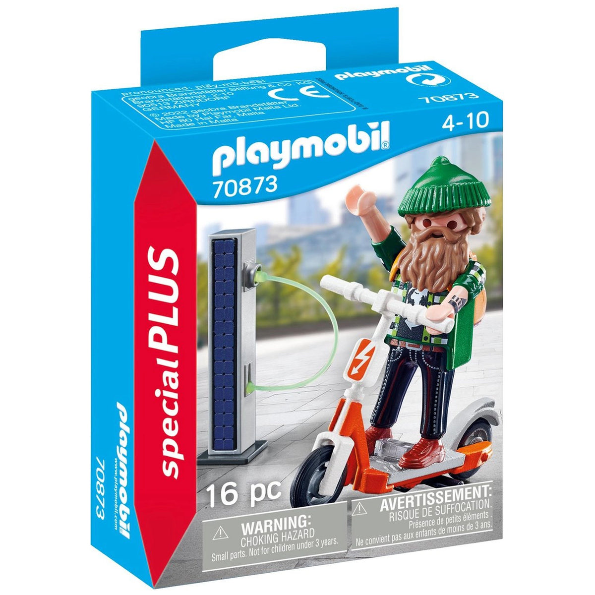 Playmobil Special Plus Hipster With E-Scooter - 70873