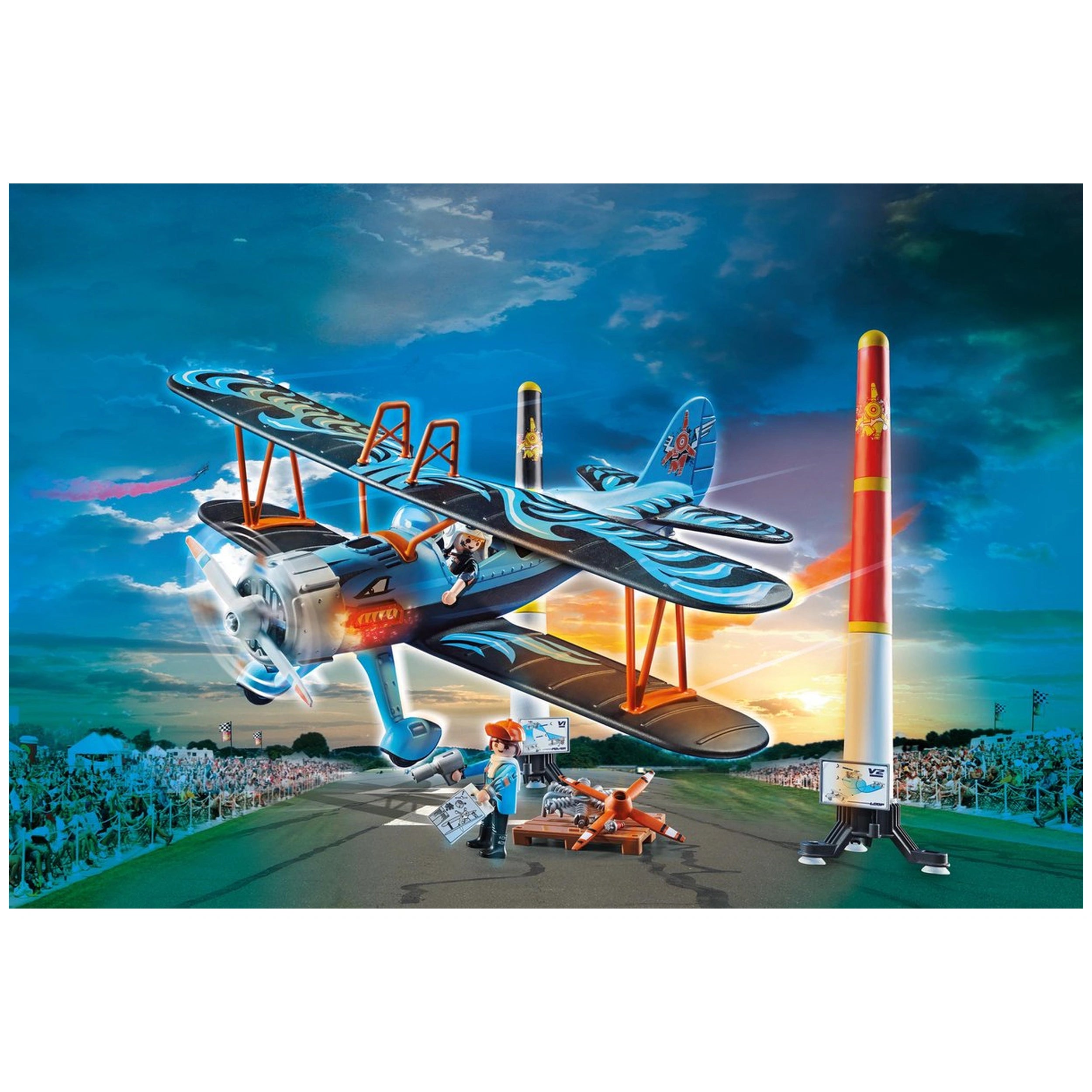 Playmobil Stuntshow Air Double-Decker Phoenix - 70831