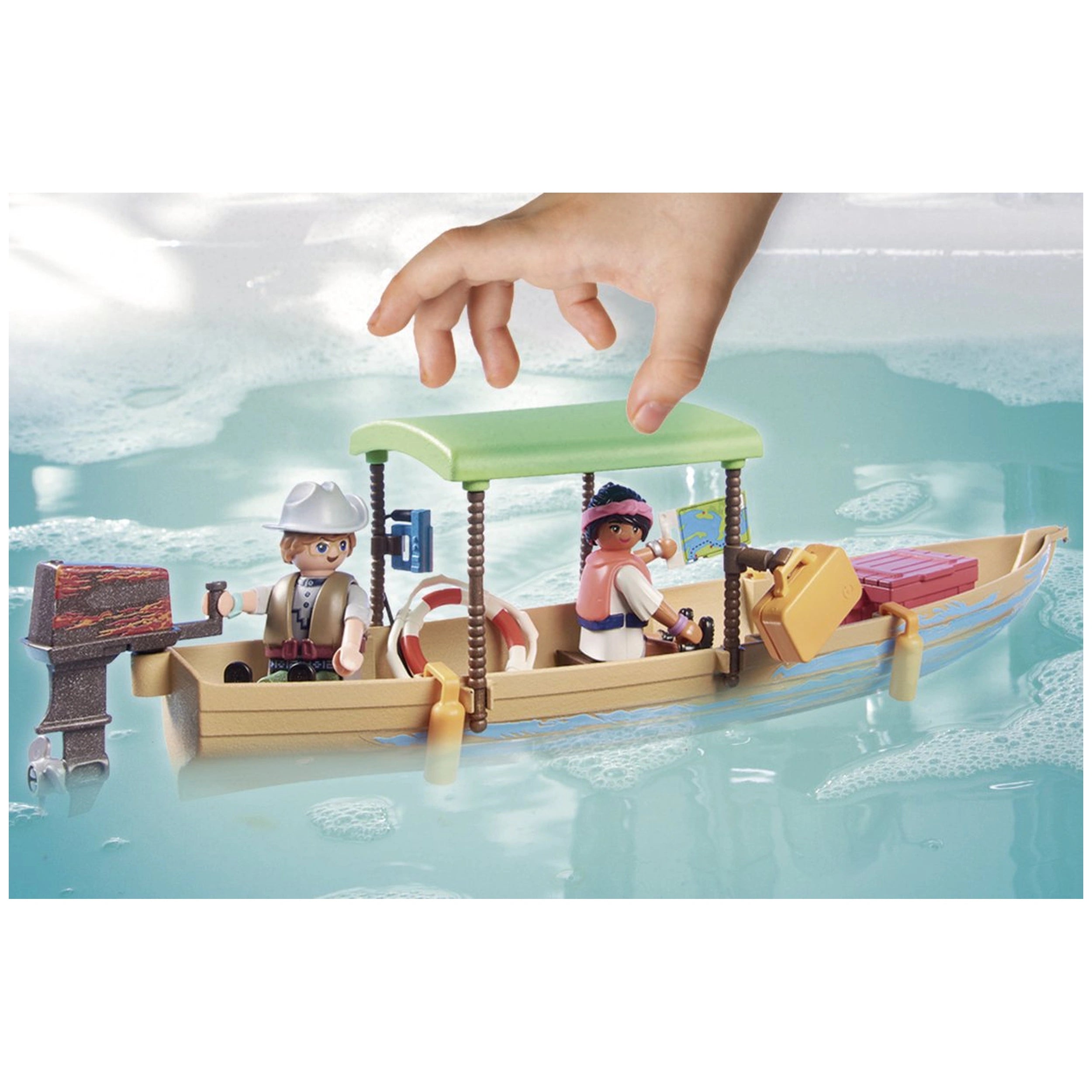 Playmobil Wiltopia Boat Trip To The Manatees - 71010