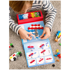 Plus Plus - Transportation Activity Pad - Puzzles