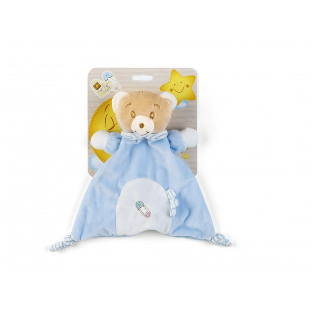 Plush & Co Soins pour Bébé Petit Ours DouDou Bleu 30 cm