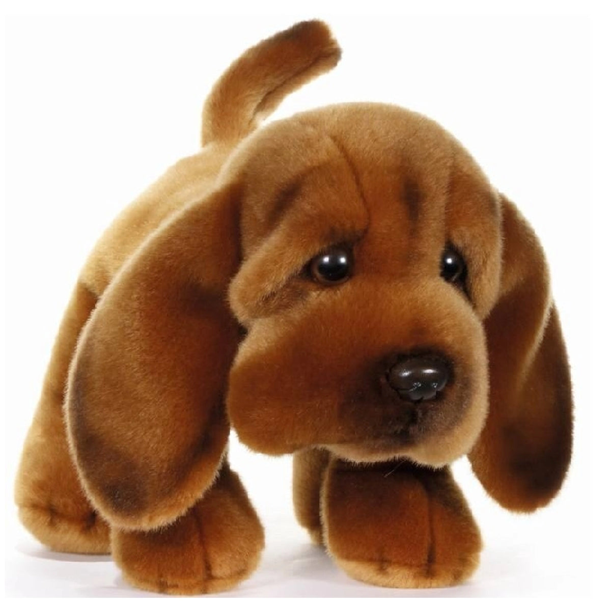 Plush & Co - Chien de chasse marron Segu en peluche 30 cm - Animaux en peluche