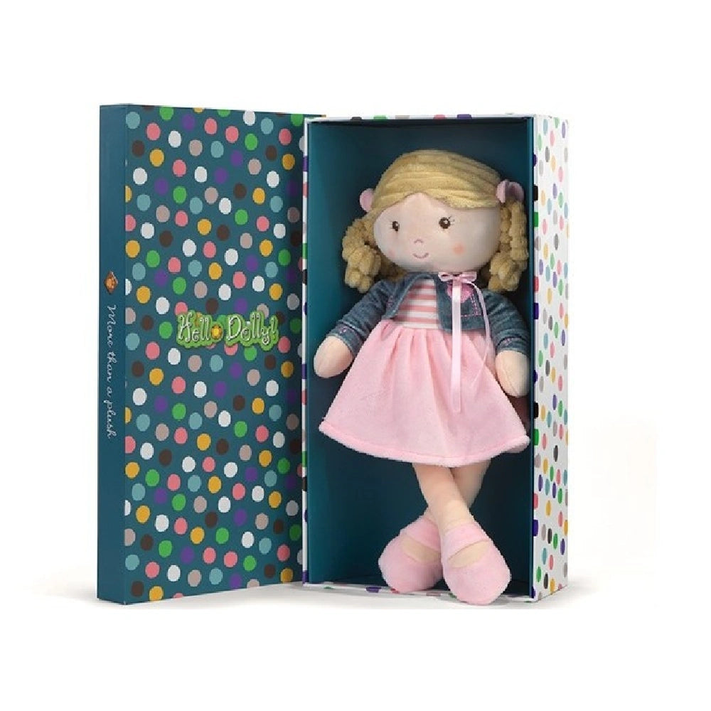 Plush & Co. - Stuffed Animals - Ma Copine Brigitte Doll - 35 cm - 3 Years - Creative Play