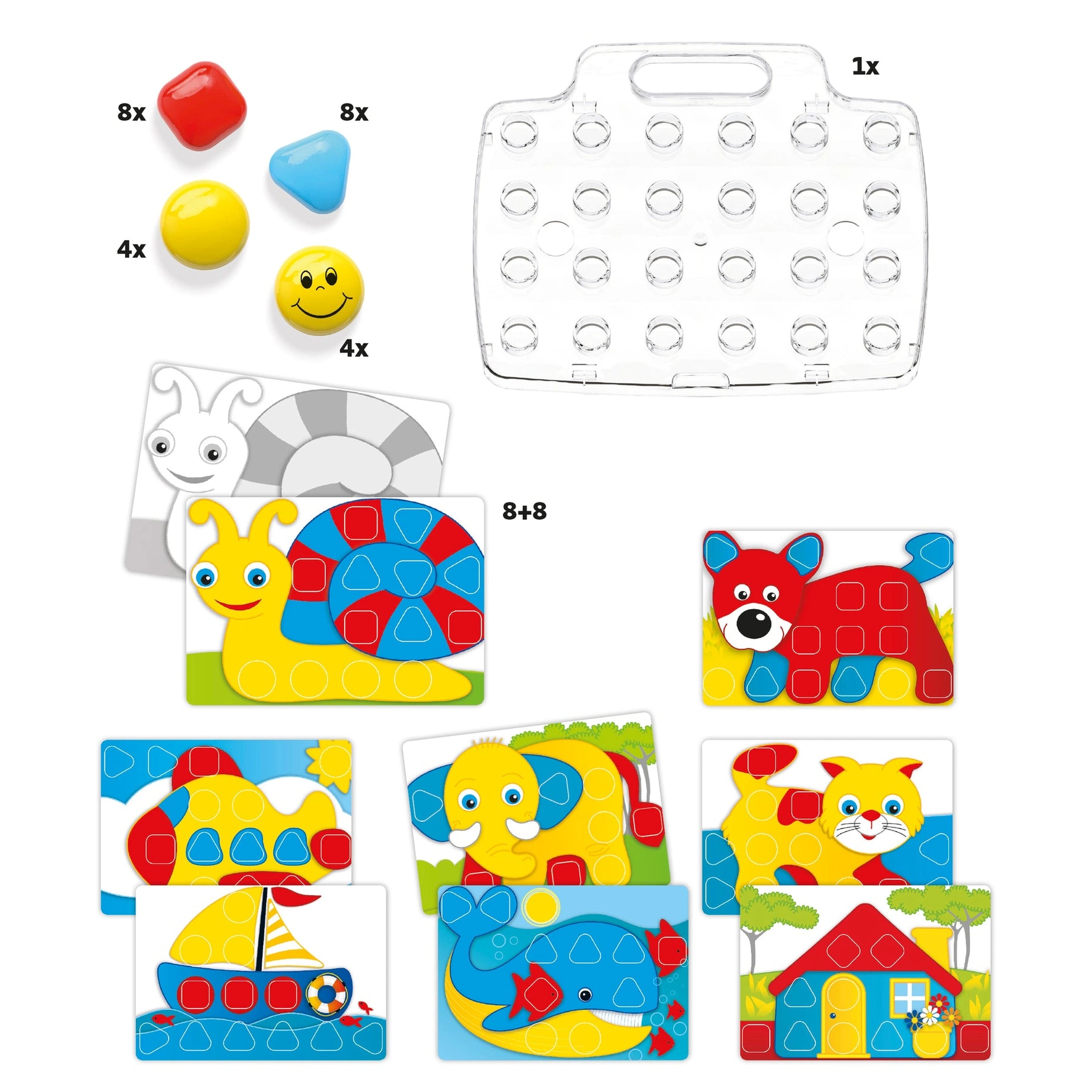 Quercetti FantaColor Baby - Jouets d'activité pour bébés