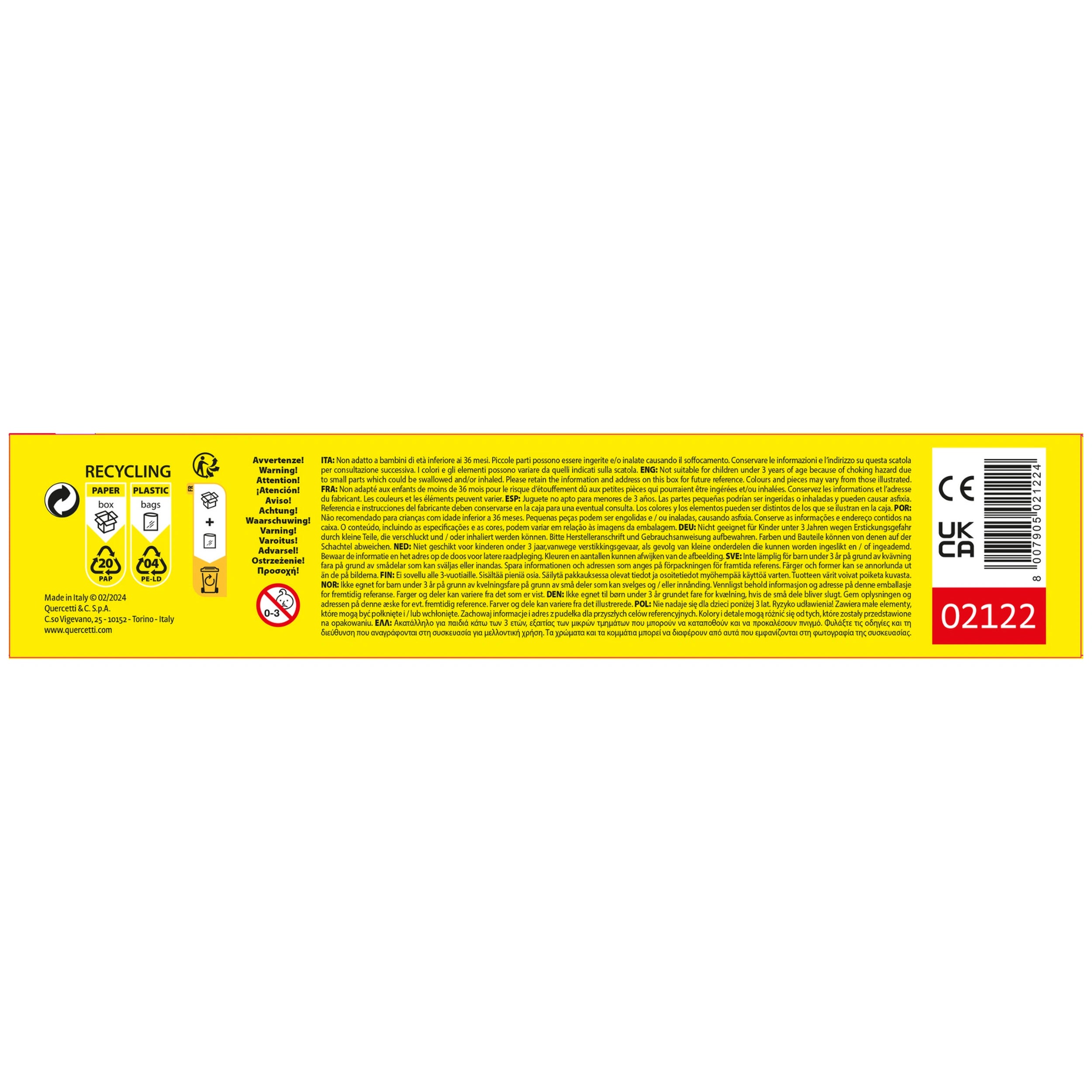 Quercetti FantaColor Tab Basic - Arts & Crafts