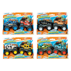 RS Toys - Monster Truck 4x4 Drive Monster in Metal - Play Vehicles