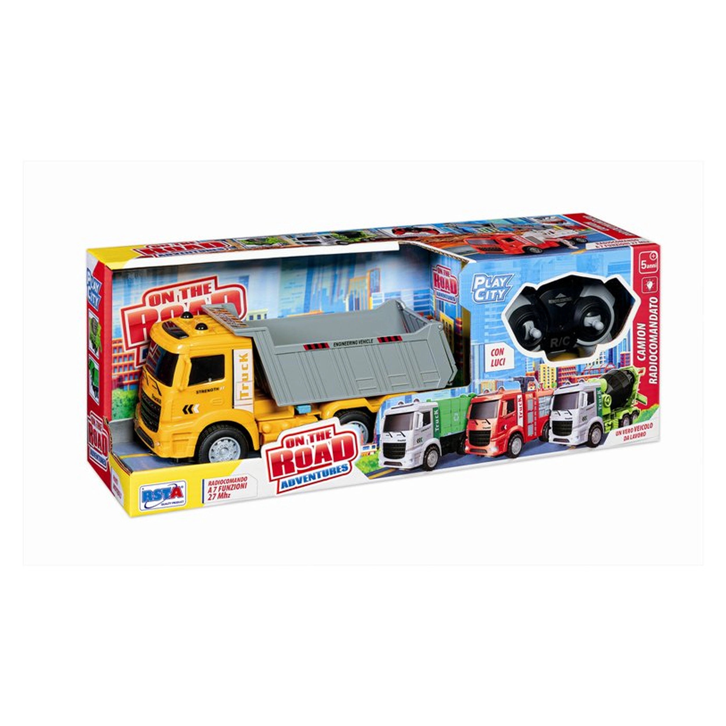 RS Toys - Camion RC Aventure sur la Route - Véhicules de Jeu