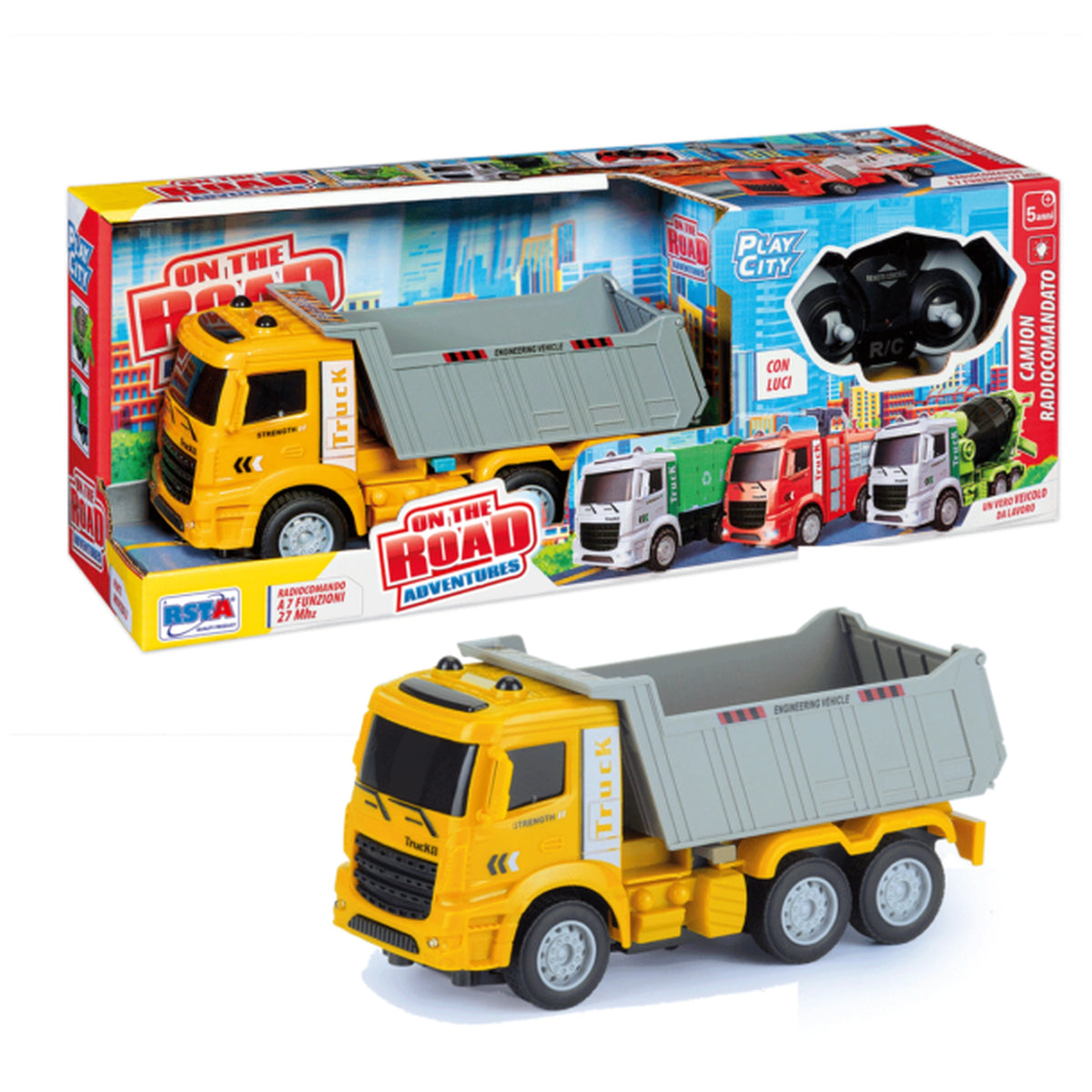 RS Toys - Camion RC Aventure sur la Route - Véhicules de Jeu