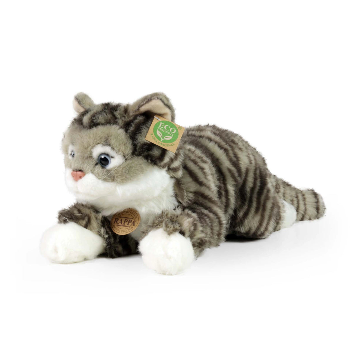 Rappa - Gray Tabby Cat Plush - Stuffed Animals