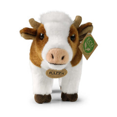 Rappa - Peluche-Vache-23cm-Écologique-Animaux-En-Peluche