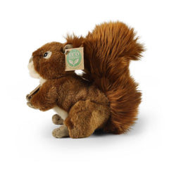 Rappa - Ecureuil en Peluche 17 cm - Animaux en Peluche Écologiques