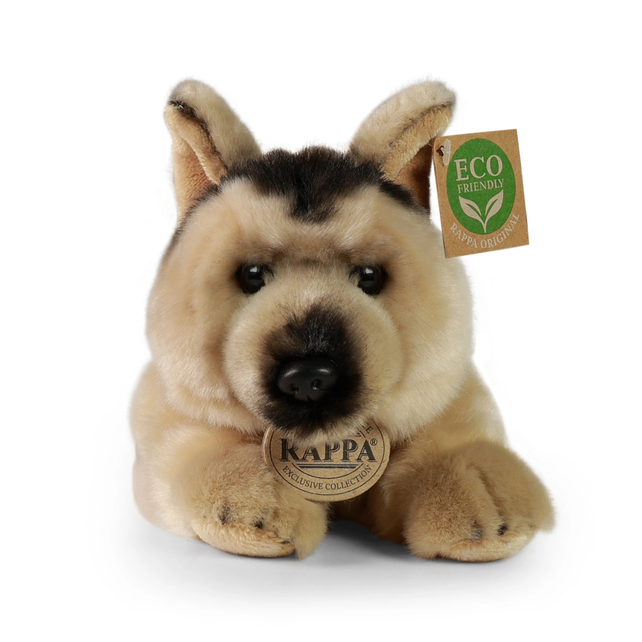 Rappa - Plush dog Shepherd 20 cm ECO-FRIENDLY - Stuffed Animals