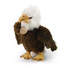 Rappa - Aigle en peluche 24 cm ÉCO-RESPONSABLE - Animaux en peluche