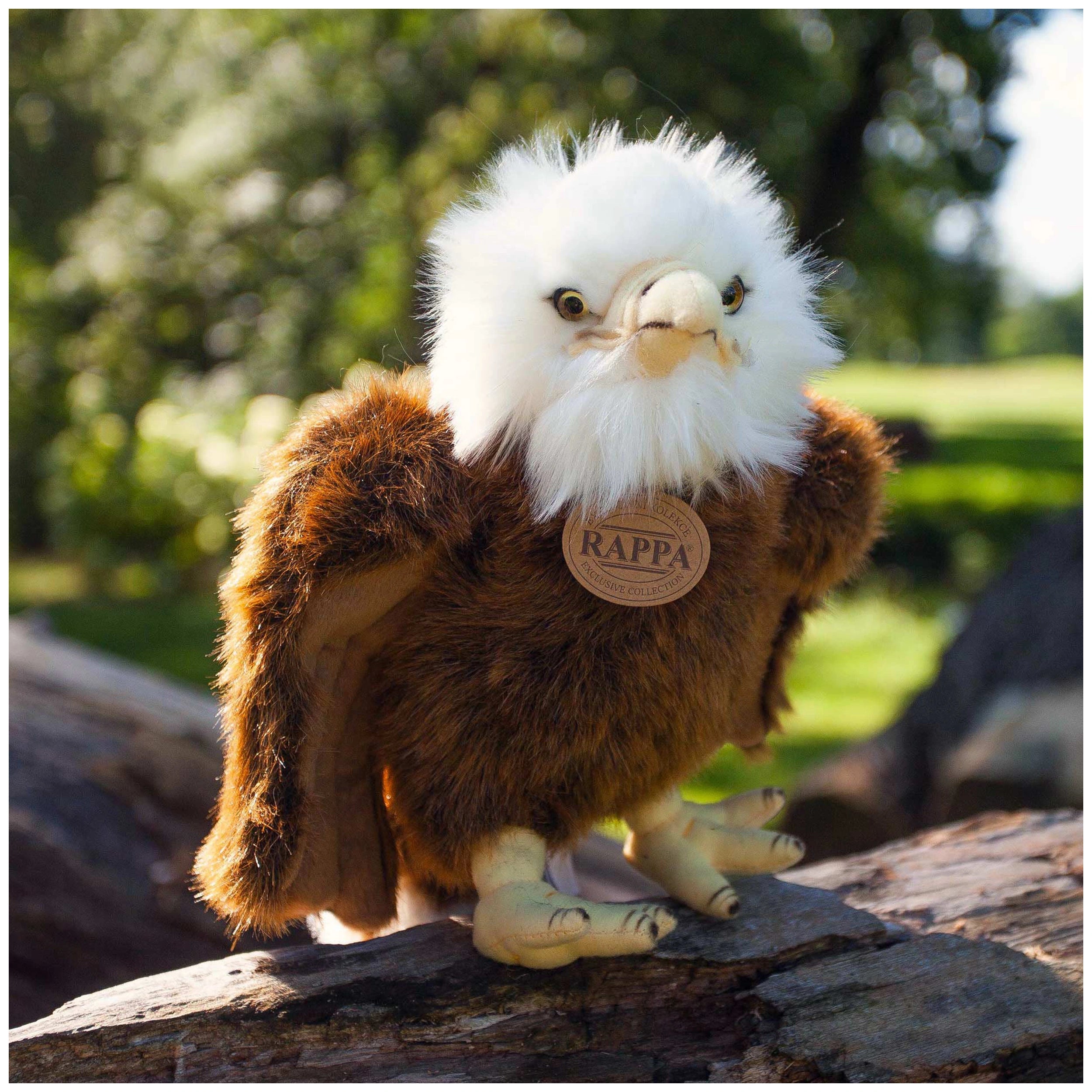 Rappa - Aigle en peluche 24 cm ÉCO-RESPONSABLE - Animaux en peluche