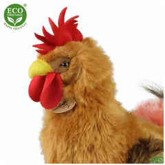 Rappa - Coq en peluche 33 cm ÉCO-RESPONSABLE - Animaux en peluche