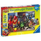 Ravensburger 2 in 1 Puzzle Power Players 48 Pieces
