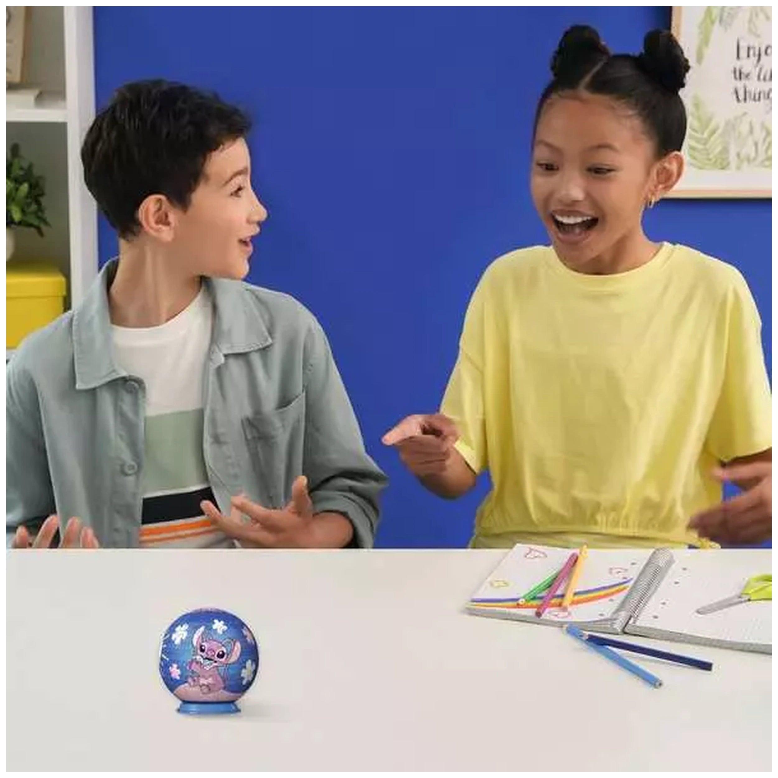 Ravensburger - 3D-Puzzle-Ball-Disney-Angel-Action-Toy-Figures