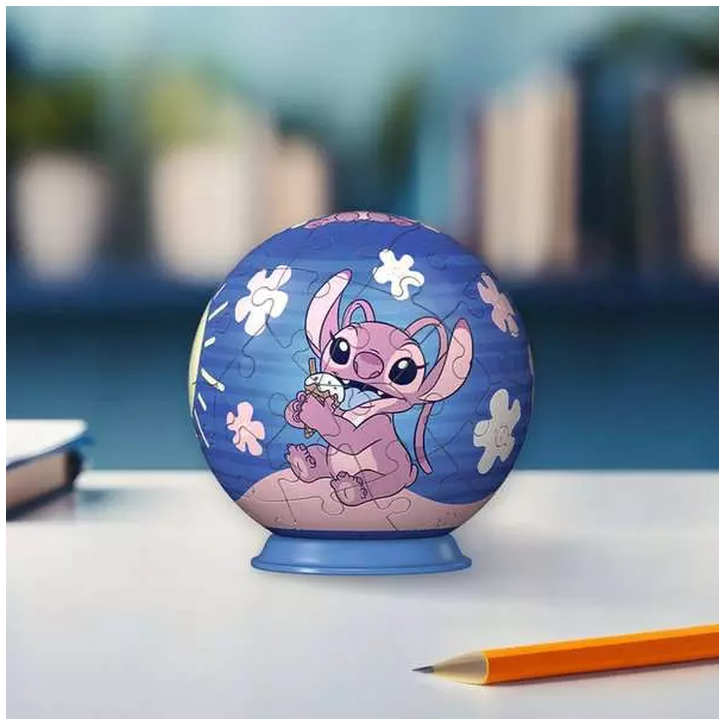Ravensburger - 3D-Puzzle-Ball-Disney-Angel-Action-Toy-Figures