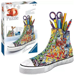 Ravensburger - Figurines de jouet d'action 3D Puzzle Sneakers Skyline