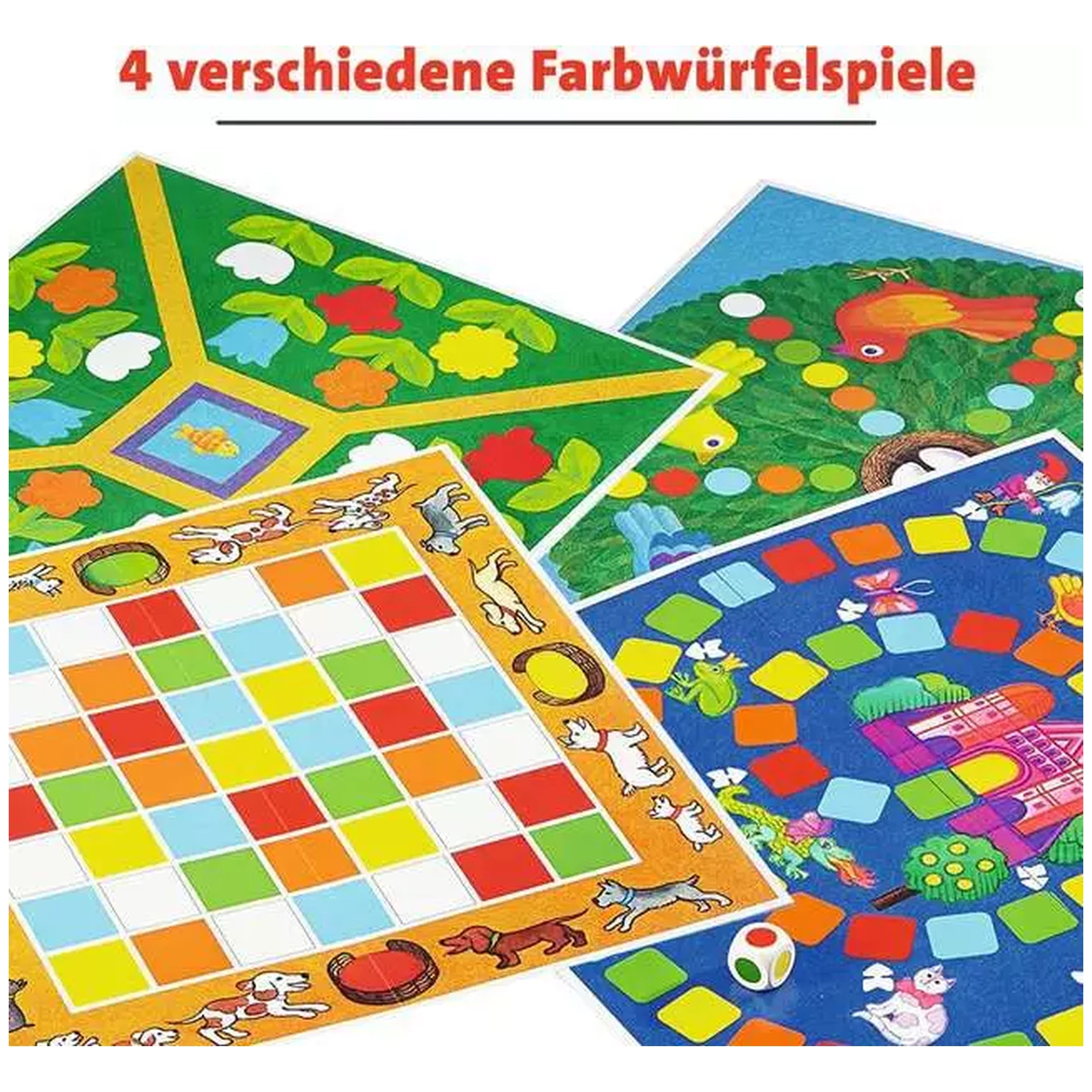 Ravensburger - 4 Premiers Jeux - Jeu de Société - Édition Allemande