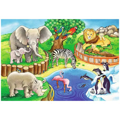 Ravensburger - Animals In The Zoo - 2x12 Pieces - Puzzles