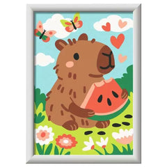 Ravensburger - Arts Crafts - CreArt Capibara Goloso - 7 Years - Creativity Development