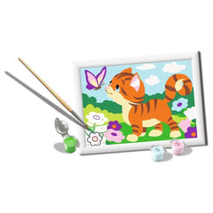 Ravensburger - Loisirs créatifs - Kit de peinture CreArt Chat Curieux - 7 Ans+ - Développement créatif