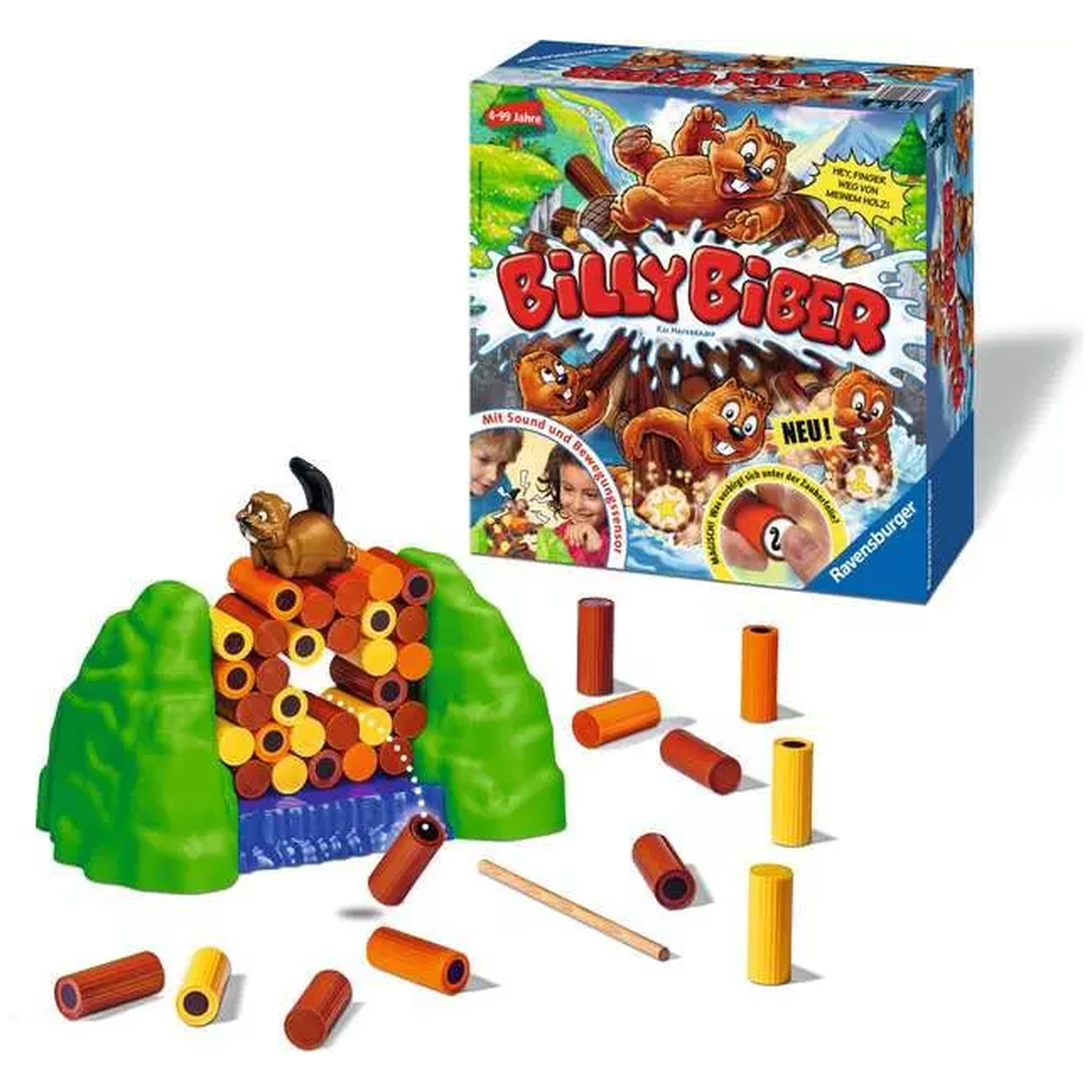 Ravensburger - Billy Biber - Board Game - German Edition