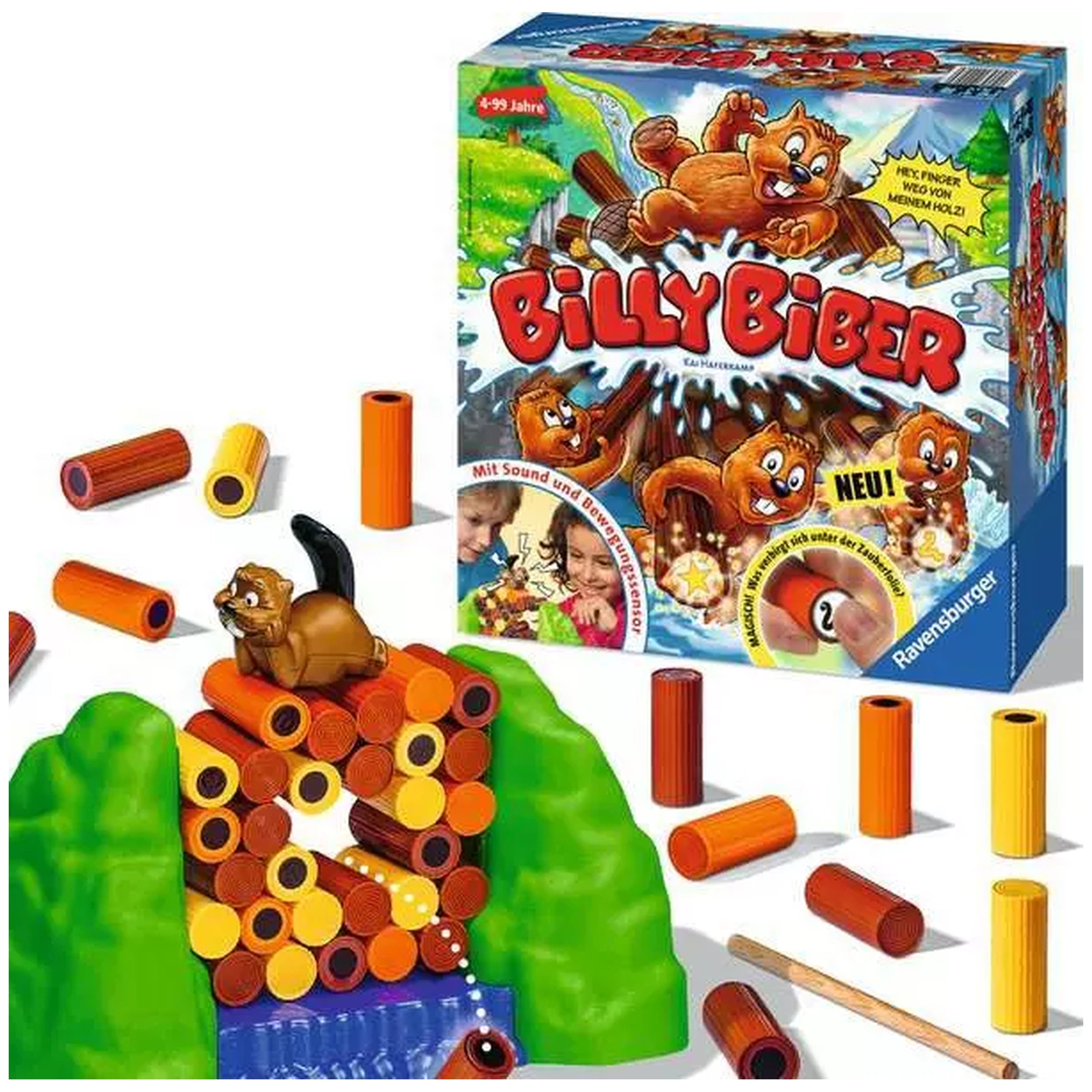 Ravensburger - Billy Biber - Board Game - German Edition