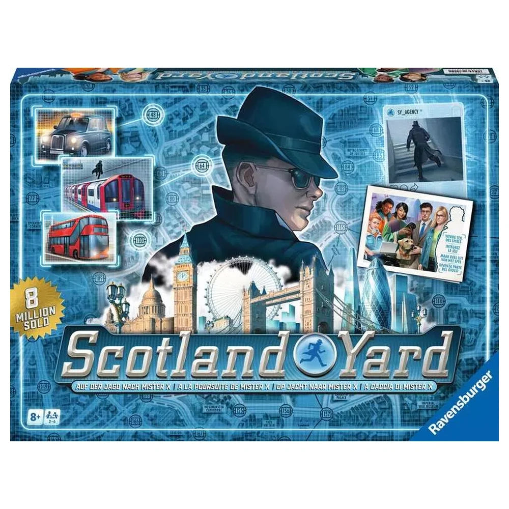 Ravensburger - Jeux de société - Scotland Yard - Jeu de déduction - 8 Ans+