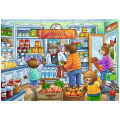 Ravensburger - Come On Lets Go Shopping - 2x12 Pieces - Puzzles