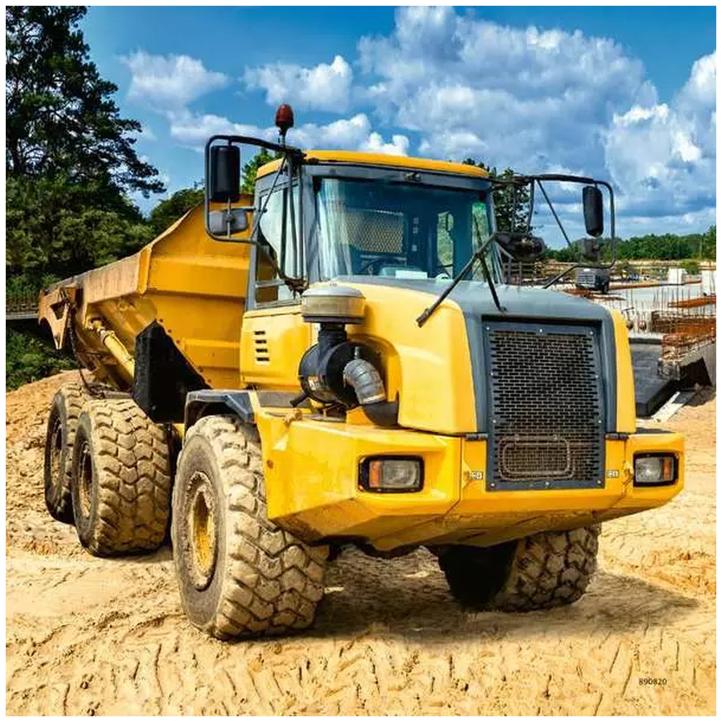 Ravensburger - Construction Vehicles In Use - 3x49 Pieces - Puzzles