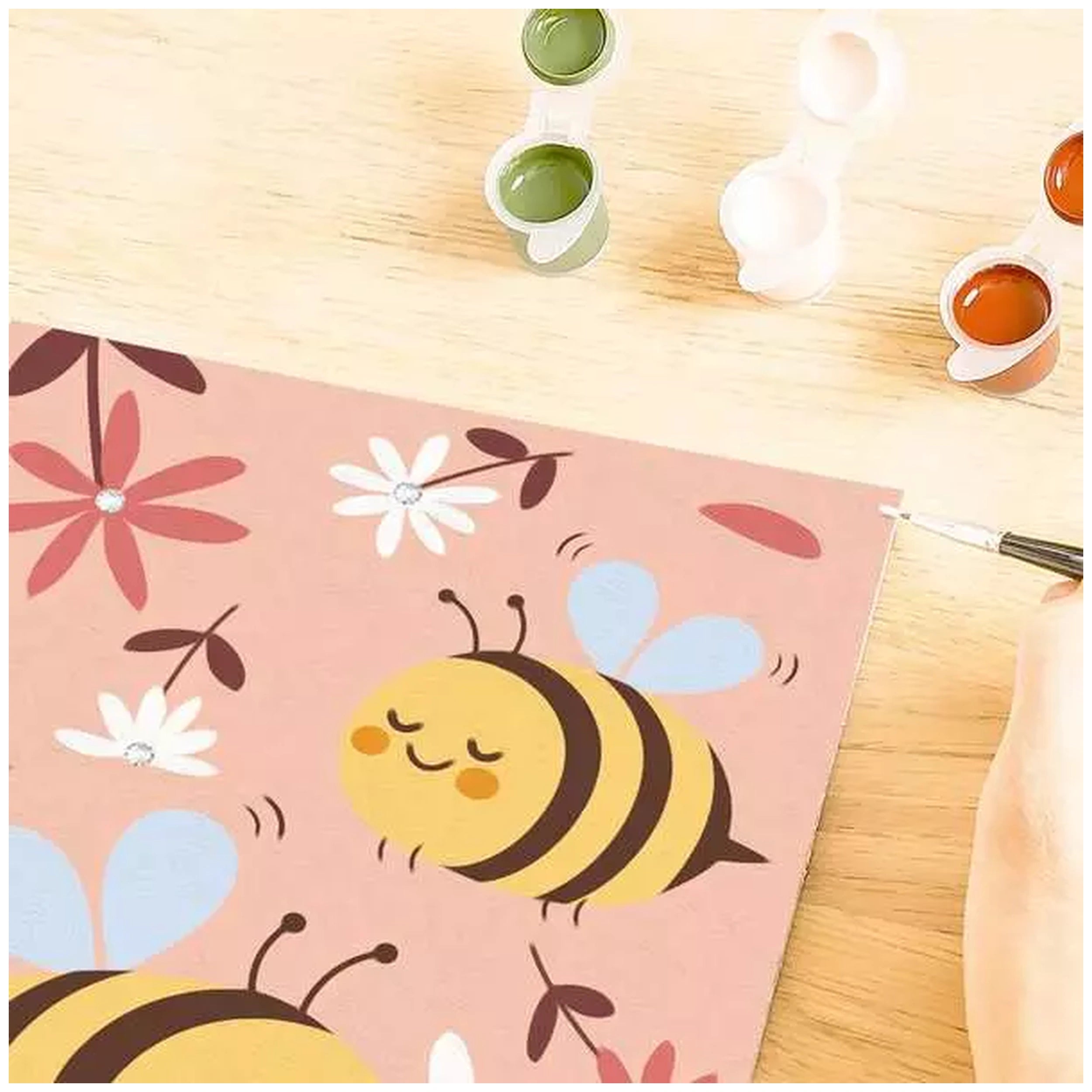 Ravensburger - CreArt Animals Cute Bumblebees - Arts & Crafts