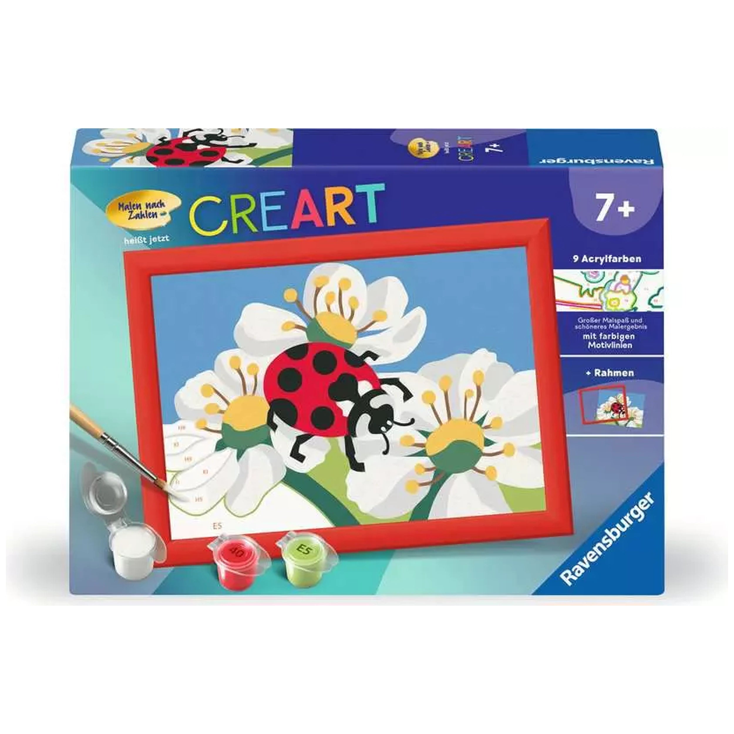 Ravensburger - CreArt Animaux Coccinelle - Loisirs créatifs